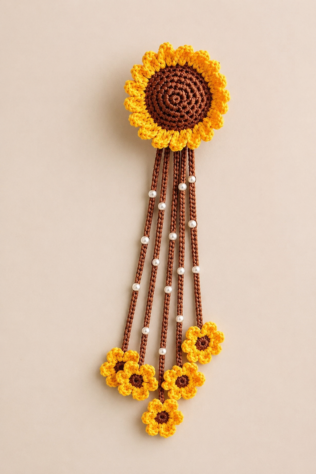 Sunflower Hair Tie