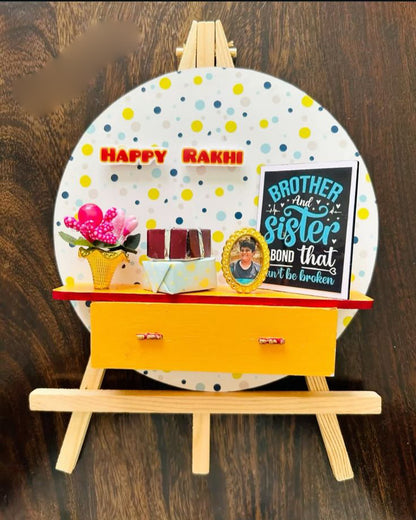 Rakhi Special Miniature Table Top Gift
