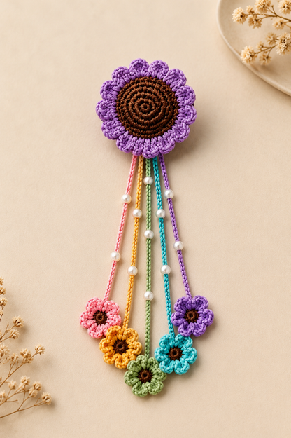 Sunflower Hair Tie