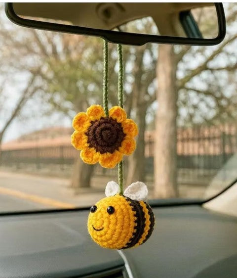 Bee Car Hanging Decor Single