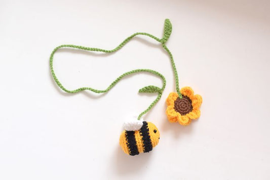 Bee Car Hanging Decor Single