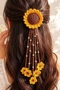 Sunflower Hair Tie
